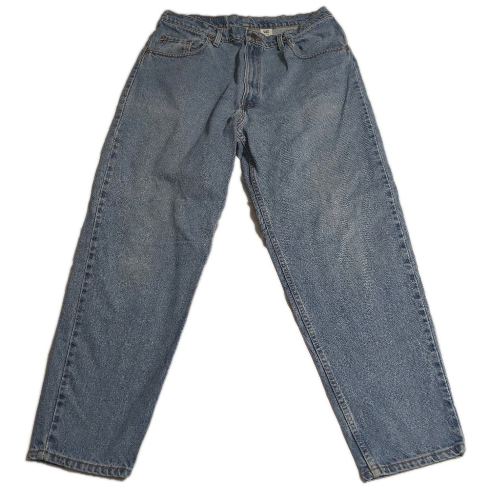 Vintage Levis 560 Jeans Mens 38x30 Made USA Loose Tapered Denim Blue Baggyโ